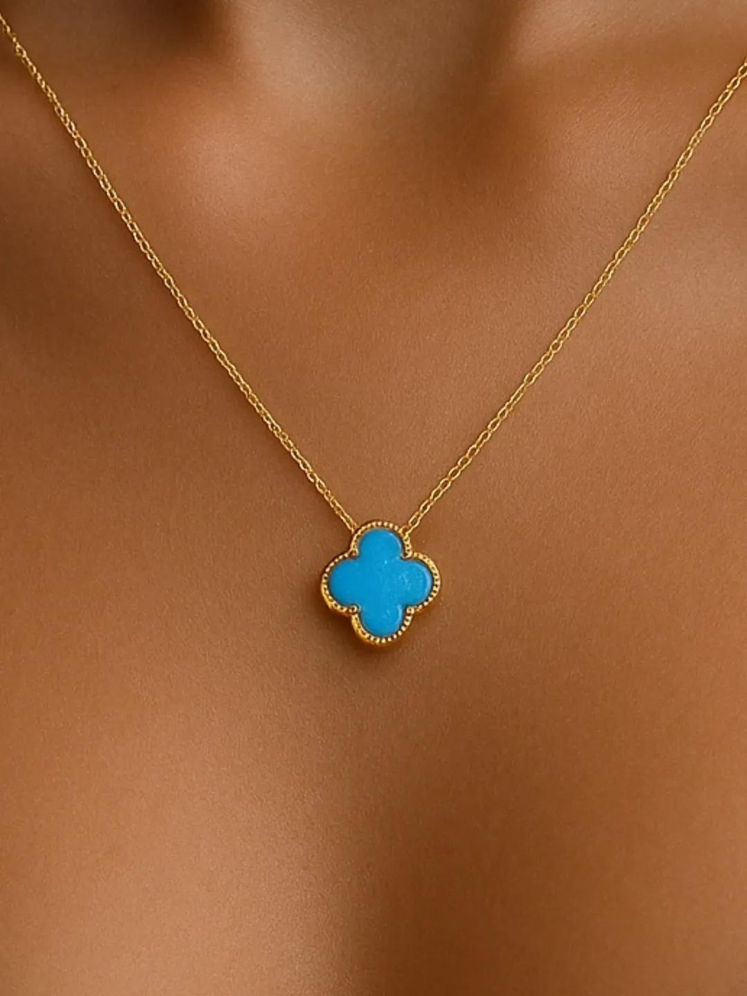 گردنبند ونکلیف طلا