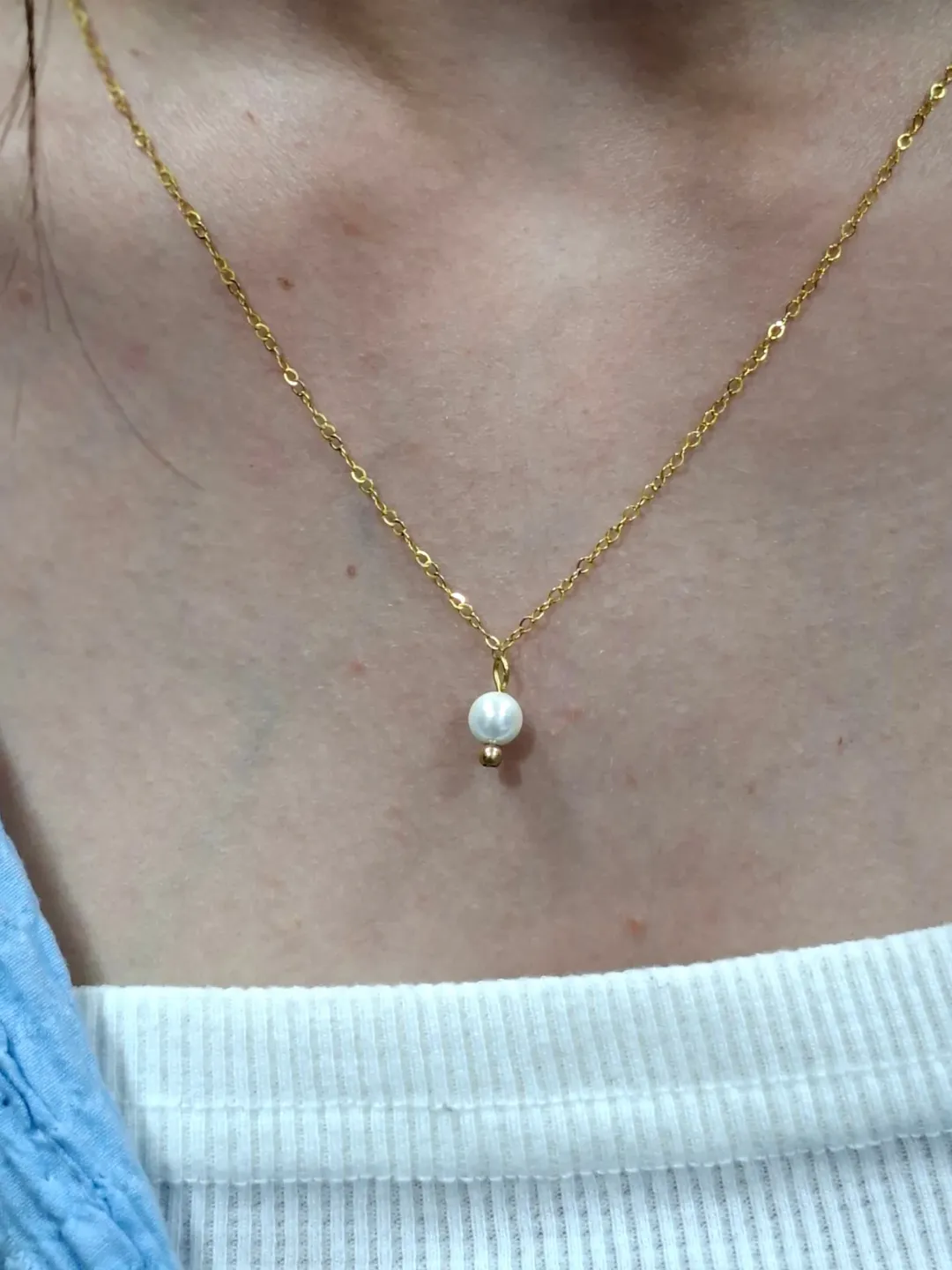 گردنبند مرواریدی طلا